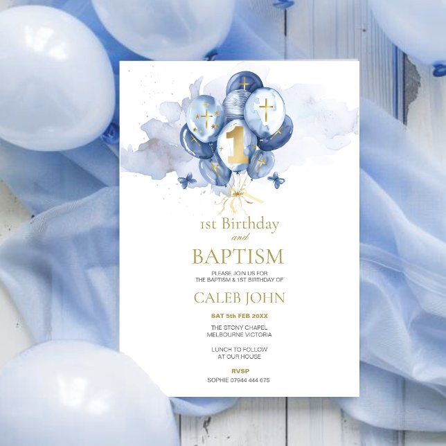 Bautismo y primera invitación a globo de la marina (Subido por el creador)