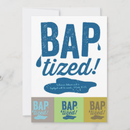 ¡Bautizado! Invitaciones