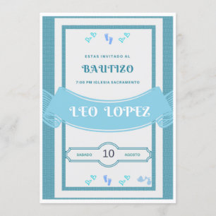 Bautizo Invitacion
