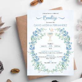 Bautizo Invitacion Cute Calice Baptismo