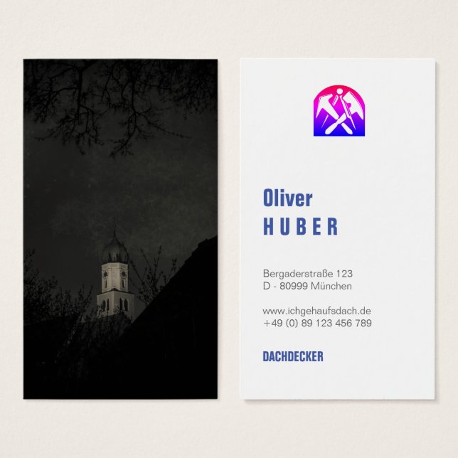 Bavarian Roof Dachdecker (Anverso y reverso)