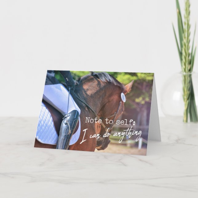 BAY MOSTRANDO Tarjeta De Saludo (Anverso)