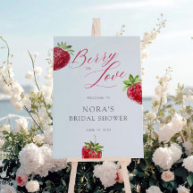 Baya en Acuarela de Fresa de Bienvenida