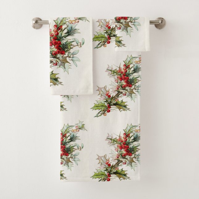 Bayas del invierno del vintage (In situ)