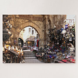 Bazar de El Cairo, Egipto Jigsaw Puzzle 1014 pc.