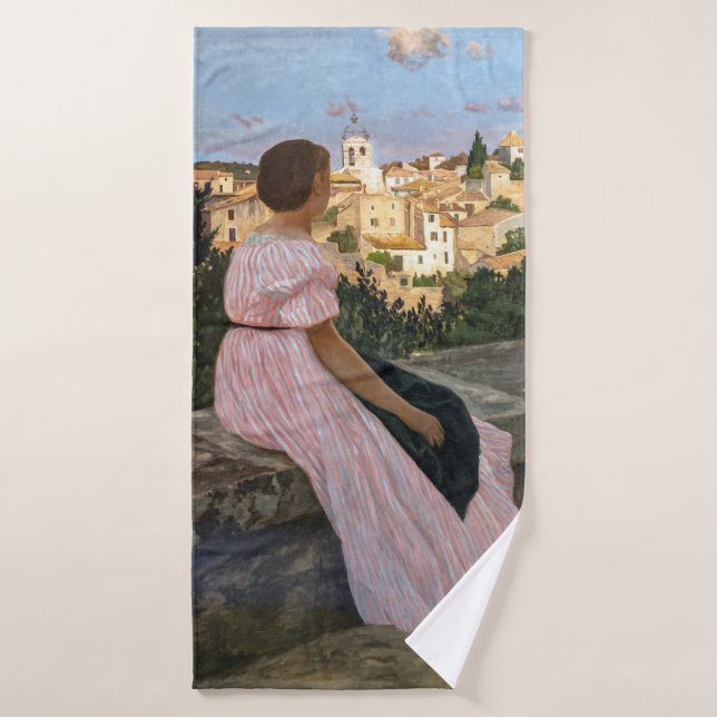 Bazille Frederic - El Vestido Rosa (Toalla de baño)