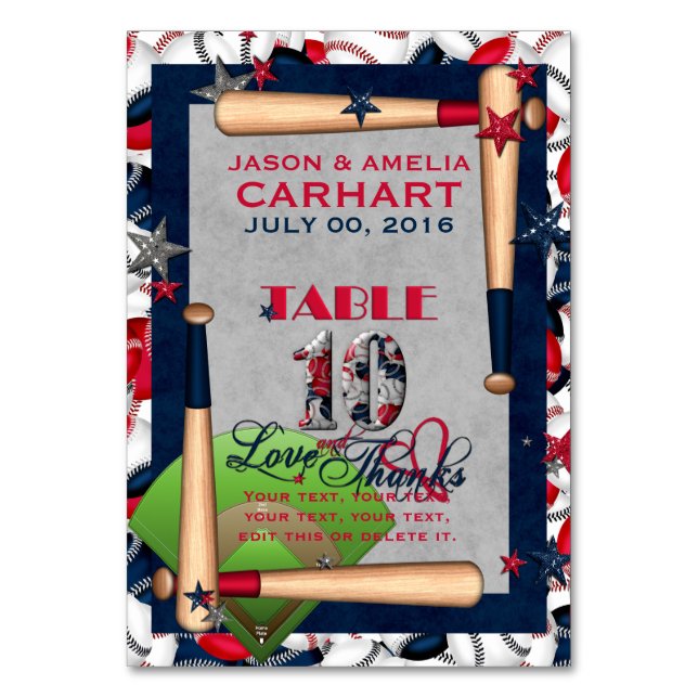 BB Tarjetas de tabla numeradas por Bodas PLANTILLA (Anverso)