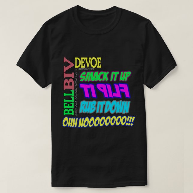 BBD - Hágame una copia de la camiseta de trimalla (Diseño del anverso)