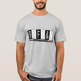 "BBFDnC" Camiseta negra y blanca