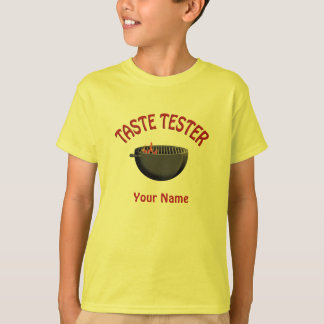 BBQ Grill Taste Tester Camiseta para niños