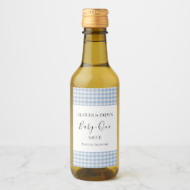 BBQ Sauce Personalizado Baby Shower Barbecue Boy B