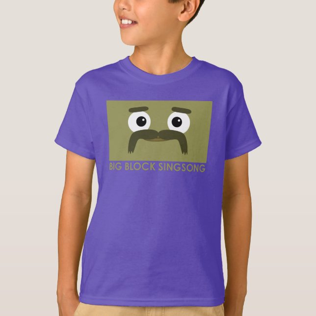 BBSS Moustachios #3 camiseta de niños (Anverso)