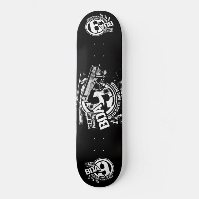BDA 9 Skateboard Deck Skateboard (Anverso)