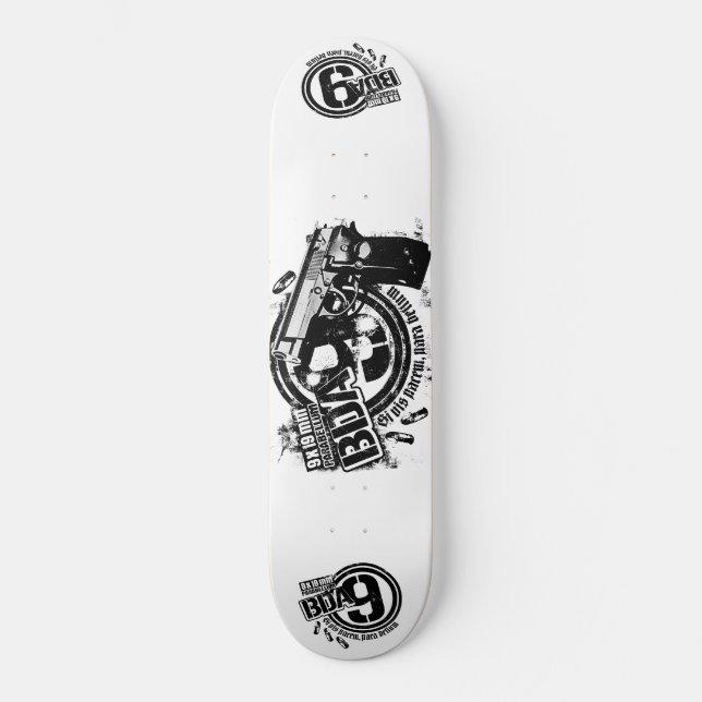 BDA 9 Skateboard Deck Skateboard (Anverso)