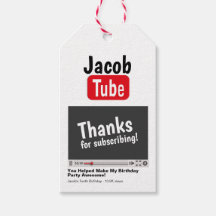 Bday Tube Gracias Por Suscribir Etiquetas Favorita