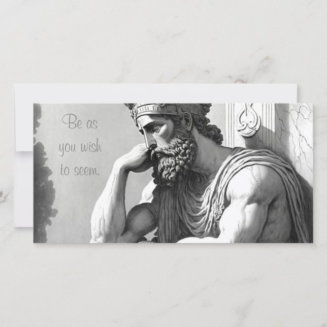 Be as you wish to seem (Anverso)