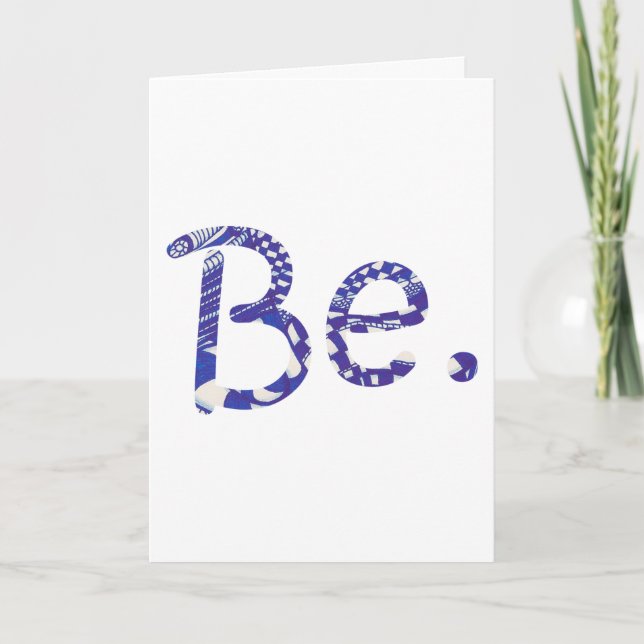 Be. inspirado me encantaron las tarjetas de felici (Anverso)