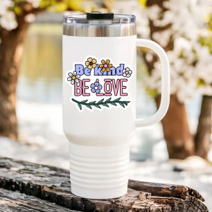 Be Kind Be Love Laptop Bottle Pegatina de corte