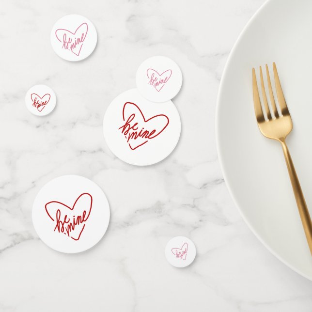 BE MINE CONFETTI  (Grupo)