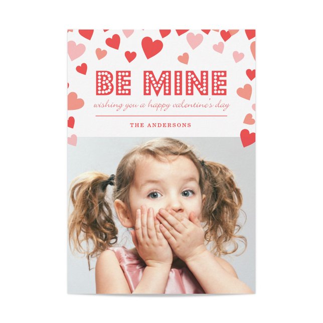 Be Mine - Tarjeta fotográfica El día de San Valent (Subido por el creador)