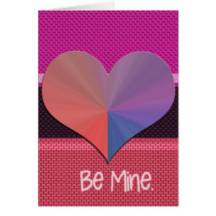 Be Mine Valentine Reflective Heart