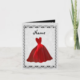 Be My Bridesmaid Invitación - vestido de terciopel