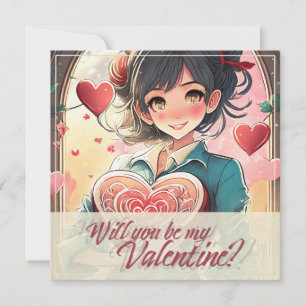 Be my Valentine in Manga Style 31470