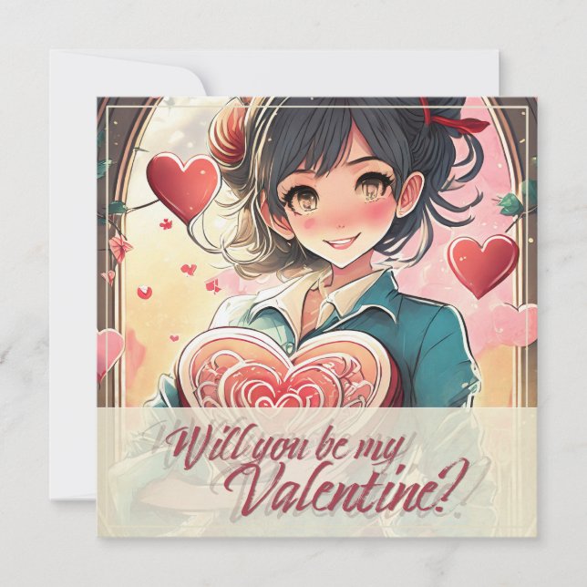 Be my Valentine in Manga Style 31470 (Anverso)