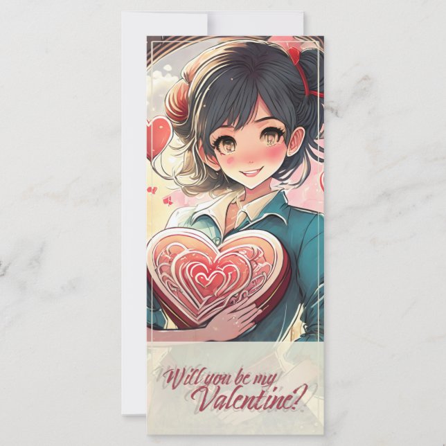 Be my Valentine in Manga Style 31470 (Anverso)