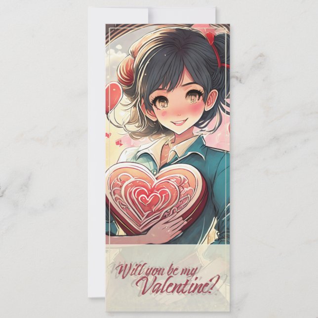 Be my Valentine in Manga Style 31470 (Anverso)
