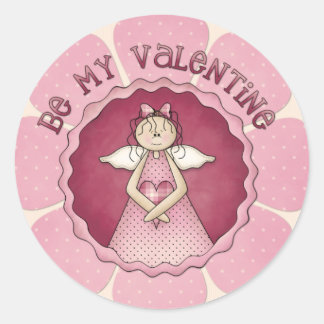 Be my Valentine ~ Pegatinas del Pequeño Chica Ánge
