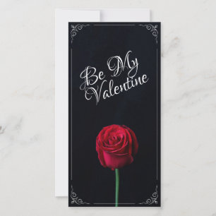 Be My Valentine - Rosa Roja Oscuro