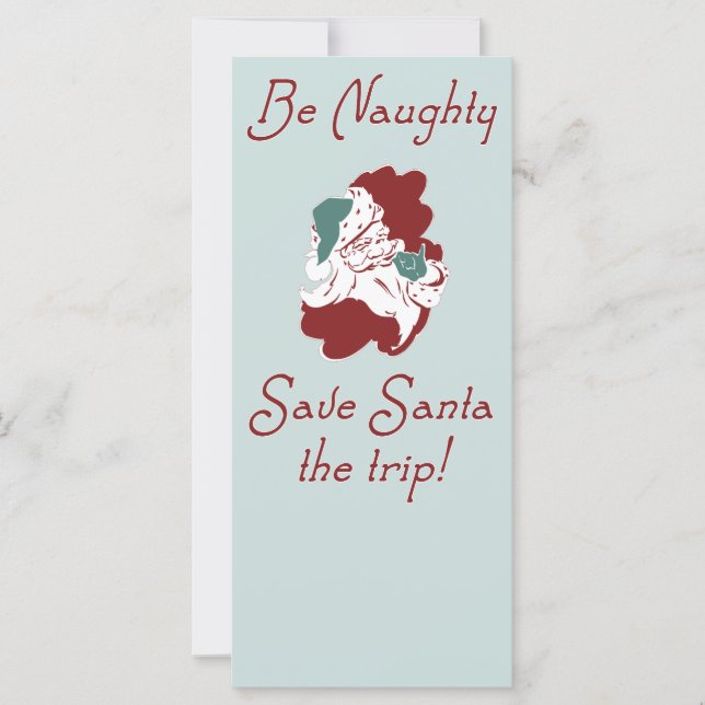 Be Naughty Santa (Anverso)
