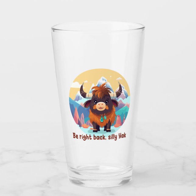 Be right back, silly Yak (Anverso)
