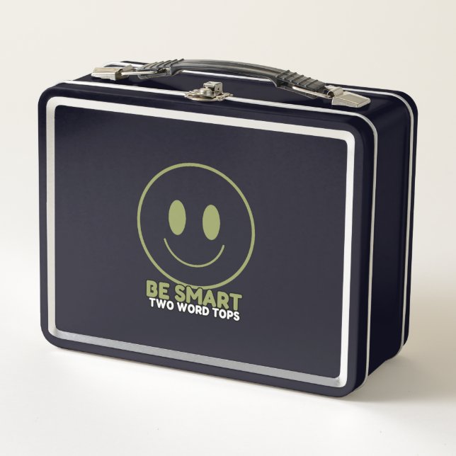 Be Smart T.W.T Lunch Box (Anverso)