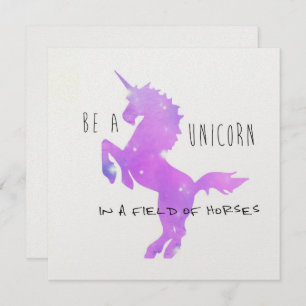 BE Tarjeta UNICORN 5.25 x 5.25