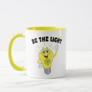 Be the Light Coffee Mug  Copa de Café Mug cristian