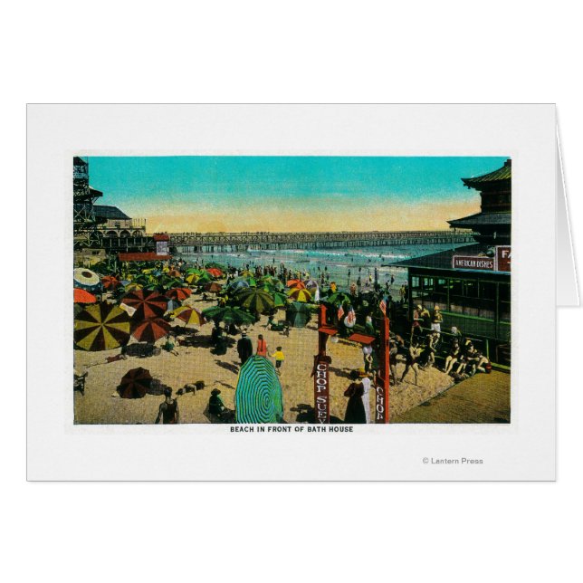 Beach and Bath House, Long BeachLong Beach, CA (Anverso (Horizontal))