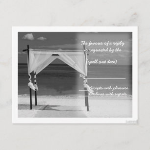beach canopy bw rsvp