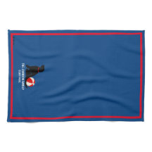 Beach Days Black Retriever Dog Kitchel Toalla