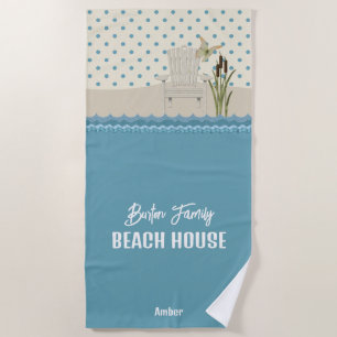 Beach House Beach Scene Lake House Toalla de Playa