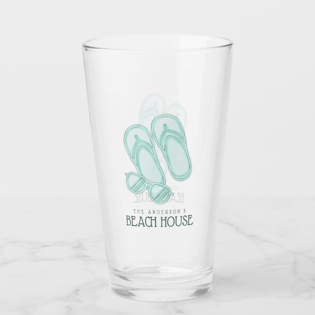 Beach House Flip Flops Gafas de sol Aqua Blue ID62 (Anverso)