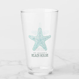 Beach House Starfish Aqua Blue ID623