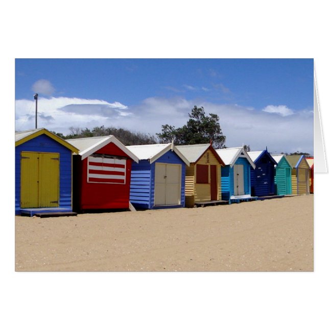 Beach Huts Melbourne 2 (Anverso (Horizontal))