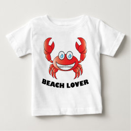 Beach Lover - Camiseta Baby Fine Jersey