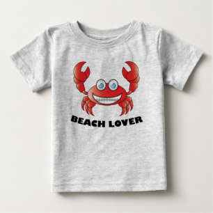 Beach Lover - Camiseta Baby Fine Jersey
