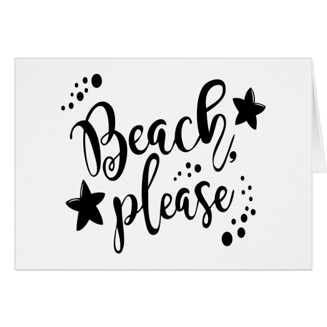 Beach Please (Anverso (Horizontal))