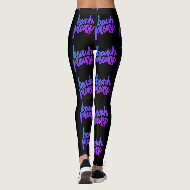 Beach Please Leggings (Reverso)