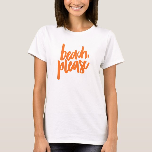 Beach Please Tank Top (Anverso)