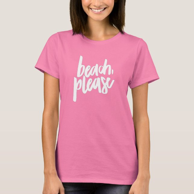 Beach Please Tank Top (Anverso)
